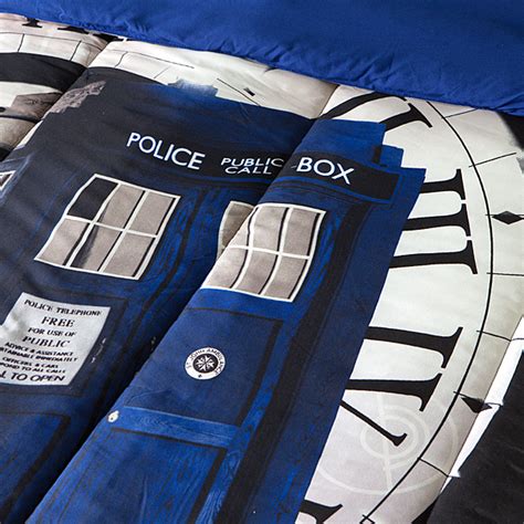 Doctor Who Comforter And Pillow Cases