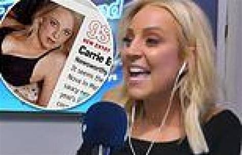 friday 2 september 2022 03 22 am carrie bickmore s fhm photo shoot from early in her career