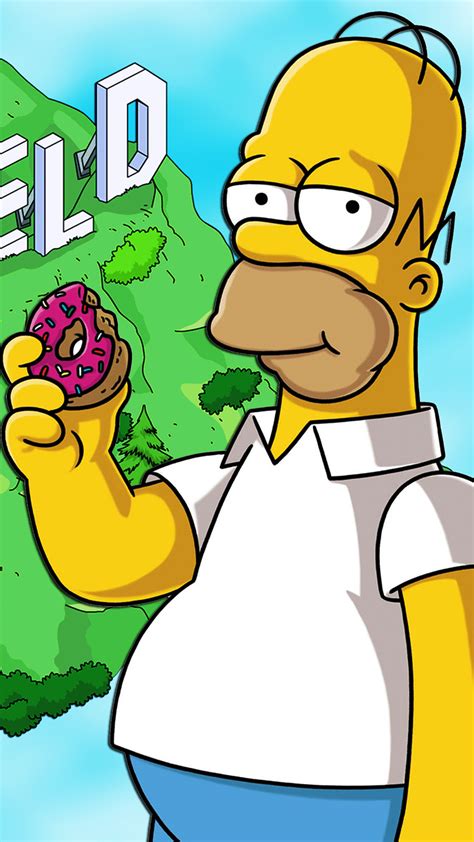Homer Simpson Iphone Background Hd 1080 X 1920 Px