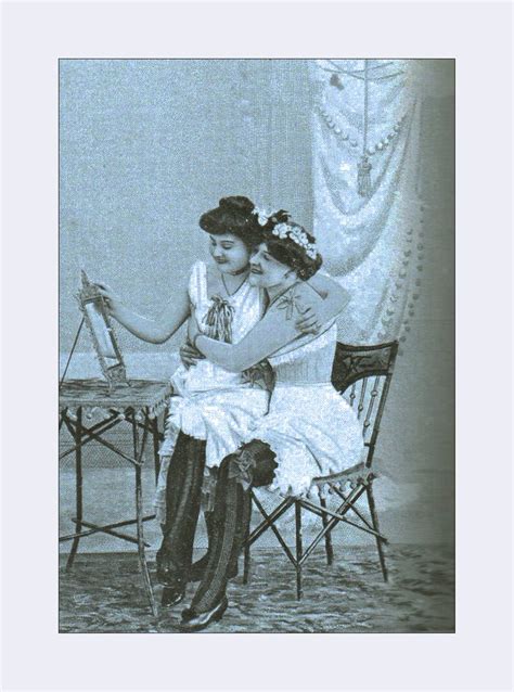 Sensual Lesbian Art Vintage 1920s Boudoir Print Etsy