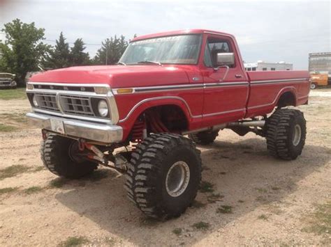 Buy Used 1976 Ford F150f350 4x4 Lifted Monster In Colby Kansas