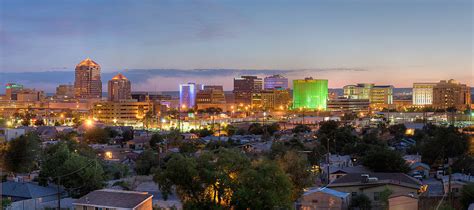Albuquerque City Skyline Not Much But This Is Where I Was Born
