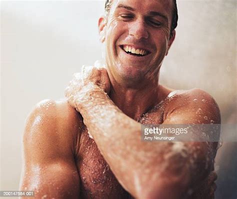Man In Bathroom Shower Photos And Premium High Res Pictures Getty Images