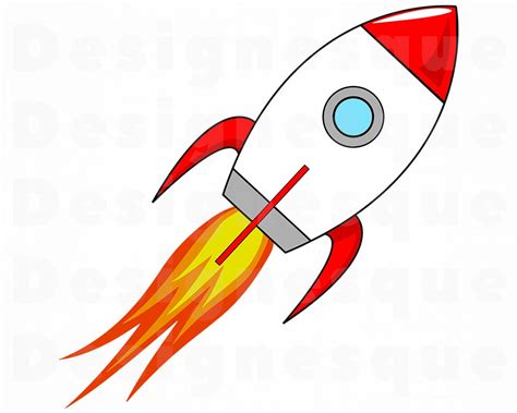 Space Rocket Launch Svg Rocketship Svg Spaceship Svg Rocket Etsy