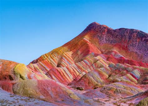 7 Of The Worlds Most Colorful Places Rainbow Mountains China
