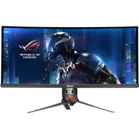 Asus 34 Ips Led Curved 219 Ultrawide Monitor Black Pg348q Best Buy