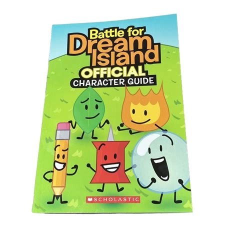Battle for Dream Island Official Character Guide Scholastic BFB