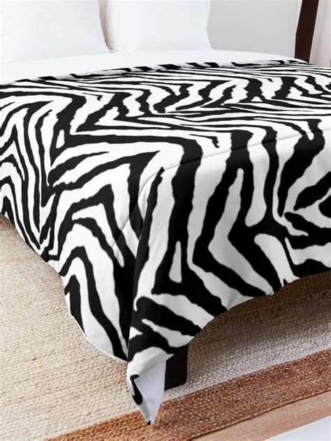 Wild Safari Animal Print Pattern Black And White Stripes
