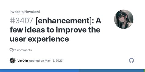 Enhancement A Few Ideas To Improve The User Experience Issue