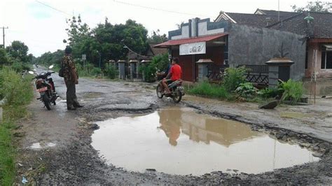 Jalan Di Lampung Timur Ini Sudah Rusak Selama 4 Tahun Wisnu Artedjo