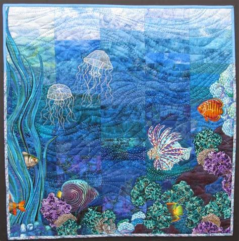 Water Theme Art Quilts Yahoo Image Search Results Seascape Quilts