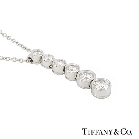 Tiffany Co Diamond Set Jazz Pendant In Platinum Ct Rich Diamonds
