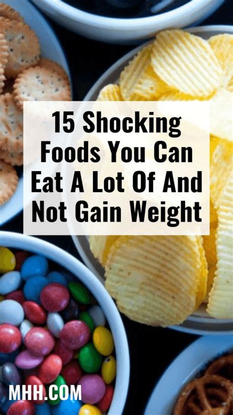 Taste your food before salting and use the salt shaker sparingly. 15 Shocking Foods You Can Eat A Lot Of And Not Gain Weight ...