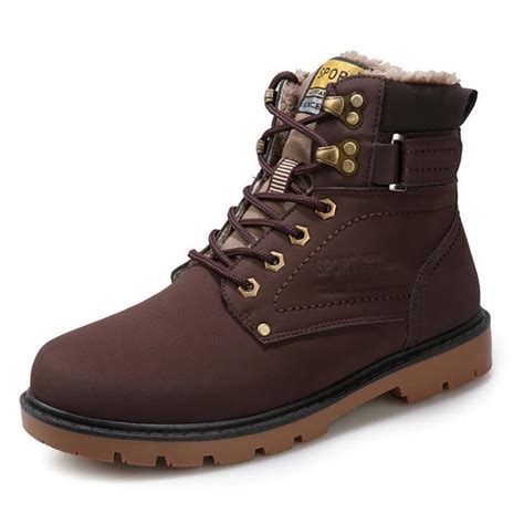 Mens Casual Winter Leather Boots Talapco طلبكو