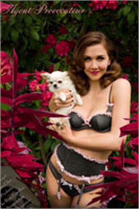 Maggie Gyllenhaal The New Face Of Agent Provocateur Makeup And Beauty