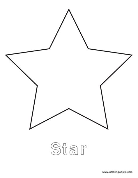 Printable Christmas Star