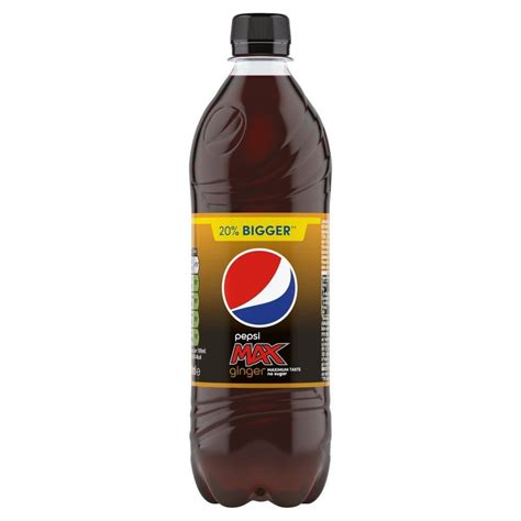 Pepsi Max Ginger 600ml Approved Food