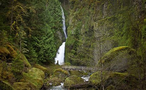 Columbia River Gorge Oregon Waterfalls Wallpapers Hd Desktop And