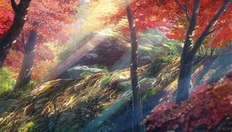 Your Name 100 Original Background Collection Anime Scenery Kimi No