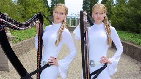 The Harp Twins Perform Beautiful Star Wars Medley On Electric Harps Video Ck