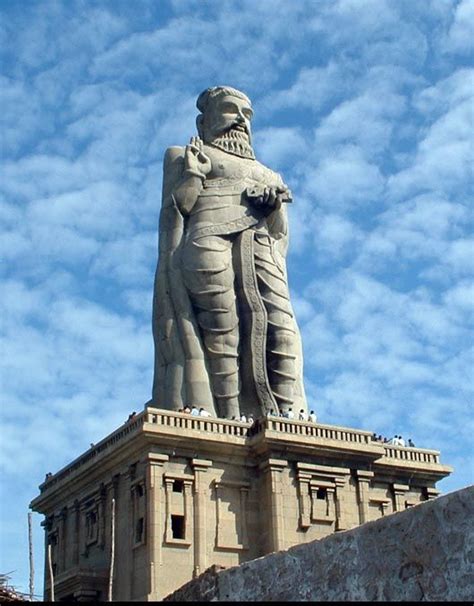 Thiruvalluvar Statuethe Great Poet Kanyakumari Statue Kanyakumari