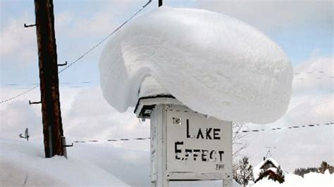 The Great Lakes Amazing Lake Effect Snowfall Records The Weather Channel