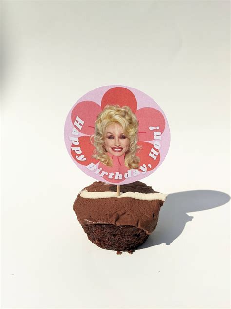 Dolly Parton Christmas Cupcake Toppers Instant Download Etsy
