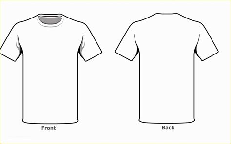 Free Shirt Templates Of Blank Tshirt Template Front Back Side In High