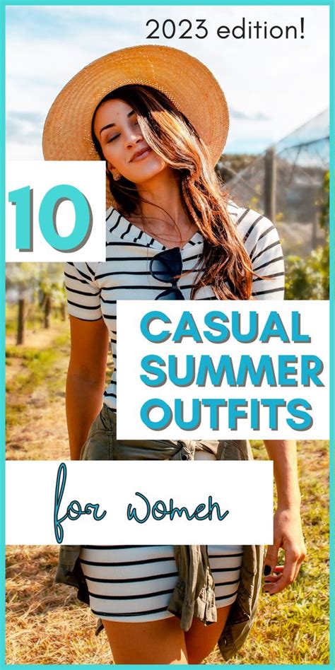 Casual Summer Outfits For Women Over 40 Trendy And Stylish For 2023