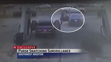 Surveillance Video Shows Purse Snatcher In Action In Sw Houston Abc13 Houston