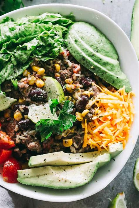 Season with salt and cracked black pepper. Instant Pot Burrito Bowls Recipe - Easy Weeknight Dinner Idea