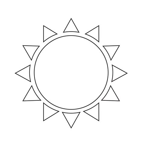 Sun Icon Symbol Sign 627734 Vector Art At Vecteezy