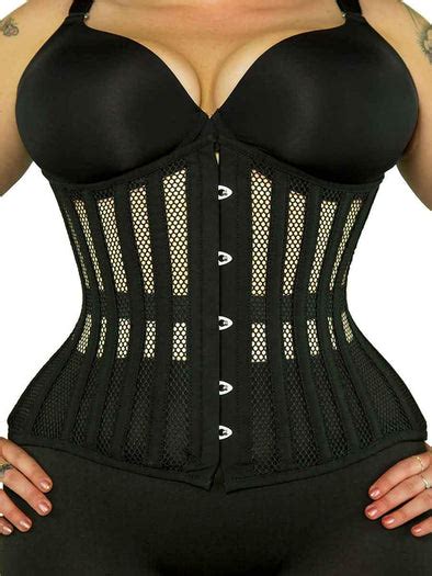 longline plus size mesh corset cs 426 orchard corset