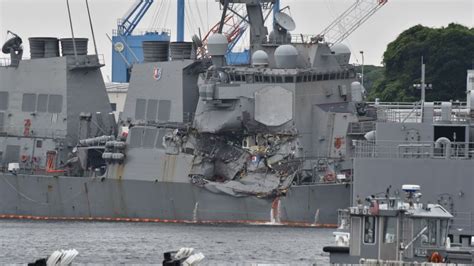 Crippled Us Destroyer Damaged By Transport Ship Cnn Politics