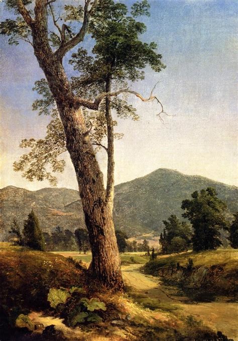 Landscape Beyond The Tree Asher Brown Durand Artwork On Useum