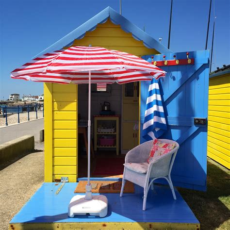 Today The Sky Was As Blue As My Beach Hut Beach Hut Shed Beach Hut Decor Beach Huts Garden