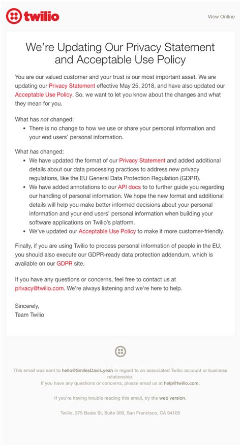Gdpr Emails Really Good Emails