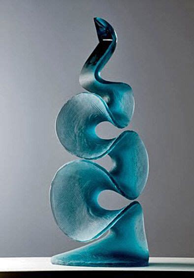 Sculptures Of Abstraction Glass Artwork Glass Art Glass Sculpture
