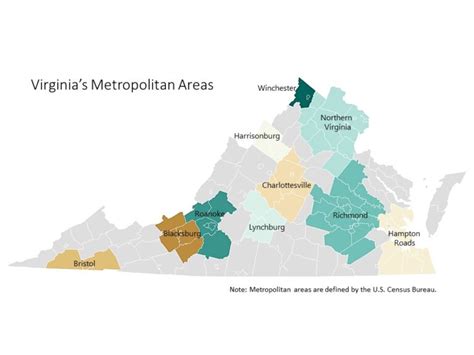 Map Of Virginia Metro Areas Virginia Realtors