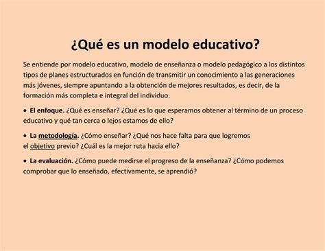 Arriba Imagen Modelo Educativo Que Es Abzlocal Mx