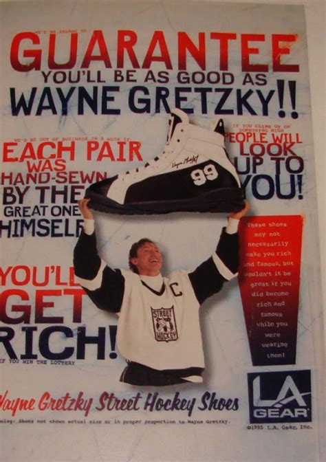 La Gear Wayne Gretzky Street Hockey Shoes F As In Frank Vintage