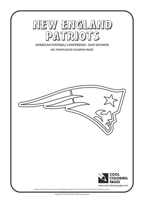 The national football league, abbreviated as nfl, is an association of professional football teams, active in the united states. Cool Coloring Pages New England Patriots - NFL American ...