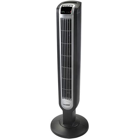 The lasko 4930 oscillating high velocity tower fan is a great choice for cooling areas like home gyms, large living spaces, and kitchens. Lasko 2511 36 In. Tower Fan with Remote Control - Black