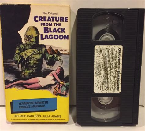 Original Creature From The Black Lagoon Vintage Vhs Universal Pictures Picclick