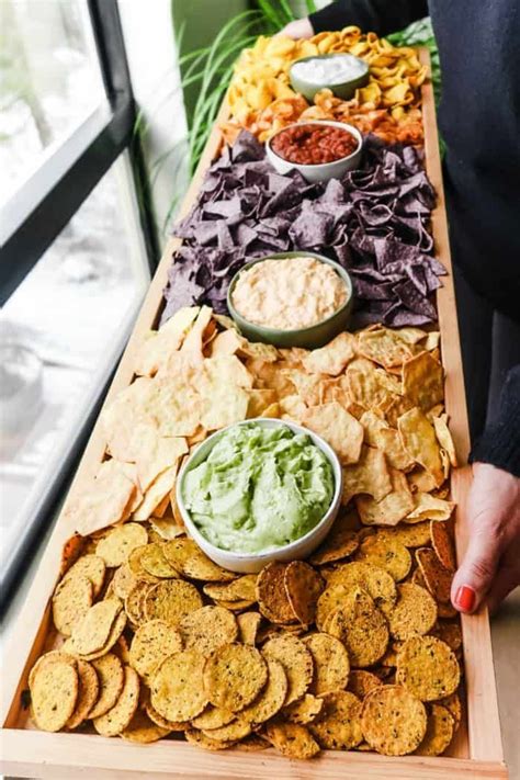 Epic Chips And Dips Board Party Food Appetizers Food Platters Food