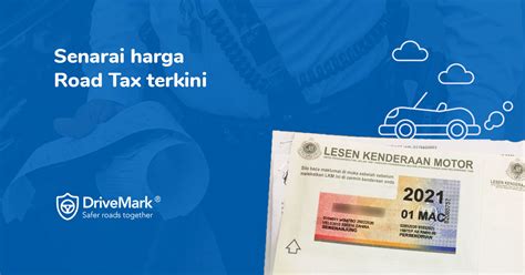 Senarai Harga Roadtax Kereta Malaysia 2021 - eTakaful