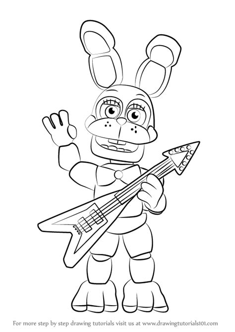 Withered Bonnie Drawing At Getdrawings Free Download