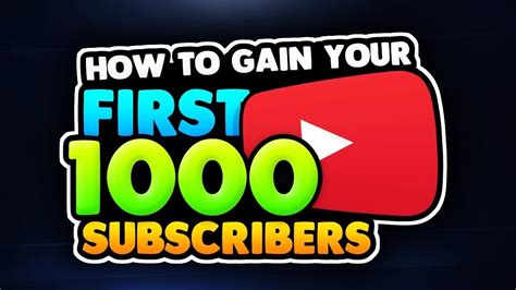 For example, my first giveaway was lifetime access to my seo training course, gotch seo academy. How To Get Your First 1,000 Subscribers on YouTube Fast ...
