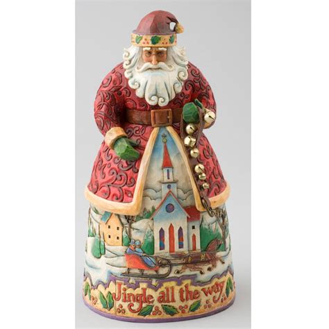 Jim Shore Santa Jingle Bells Figurine Free Shipping On Orders Over