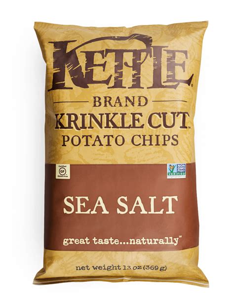Only Three Ingredients In This Classic Krinkle Cut Chip Potatoes Oil